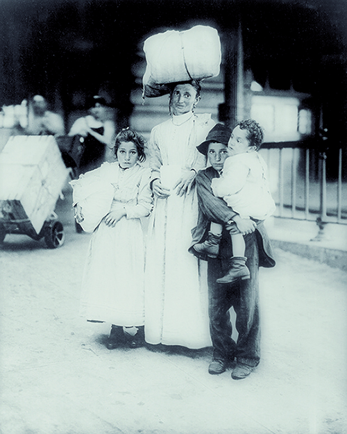 Madre italiana emigrata in America.