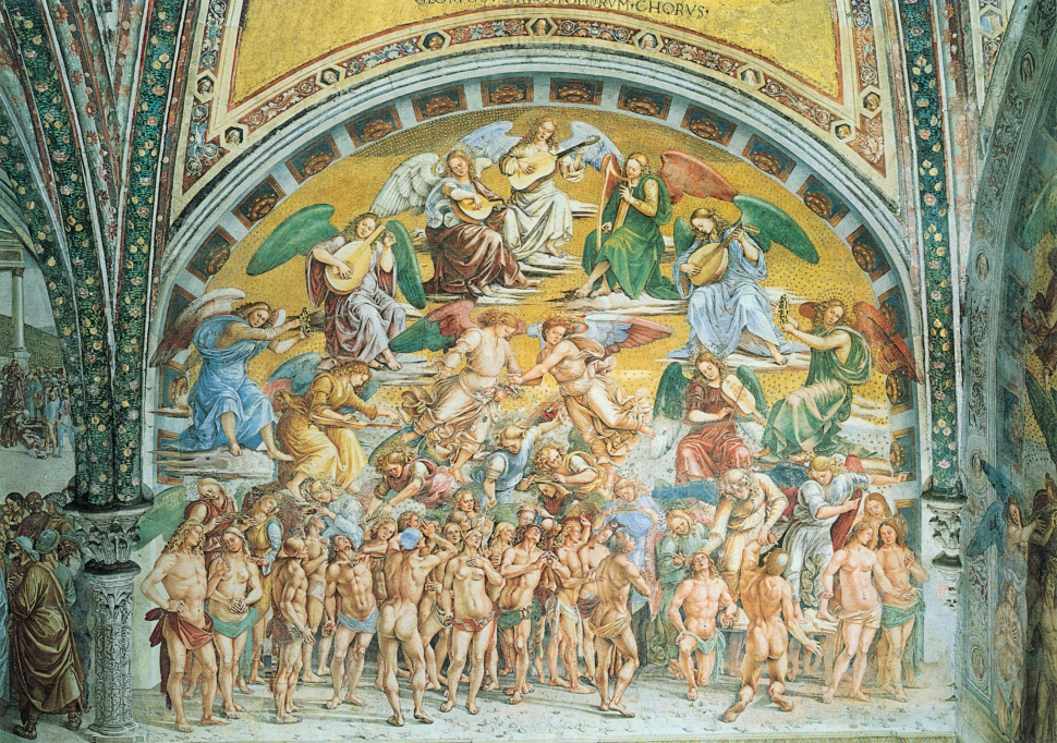 I beati in Paradiso - Luca Signorelli