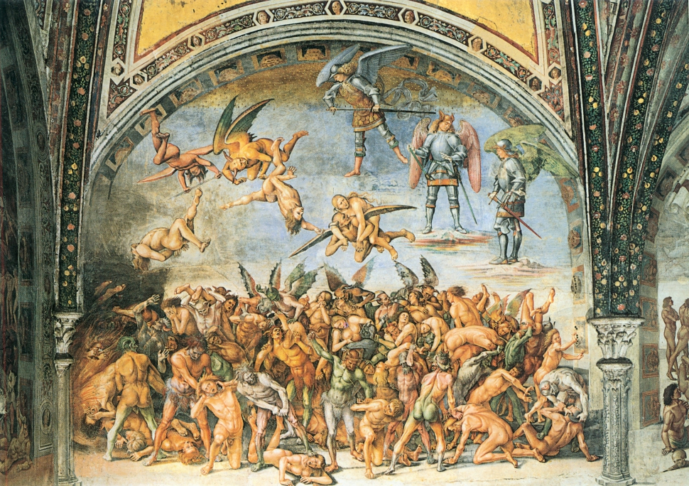 I dannati all'Inferno - Luca Signorelli