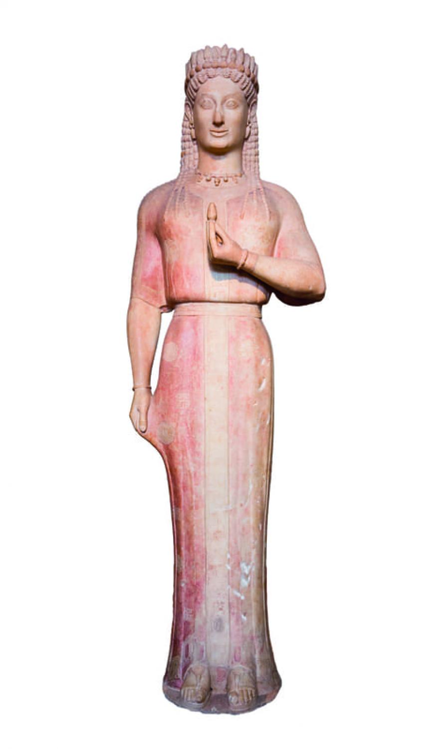 Kore greca (550-540 a.C.).